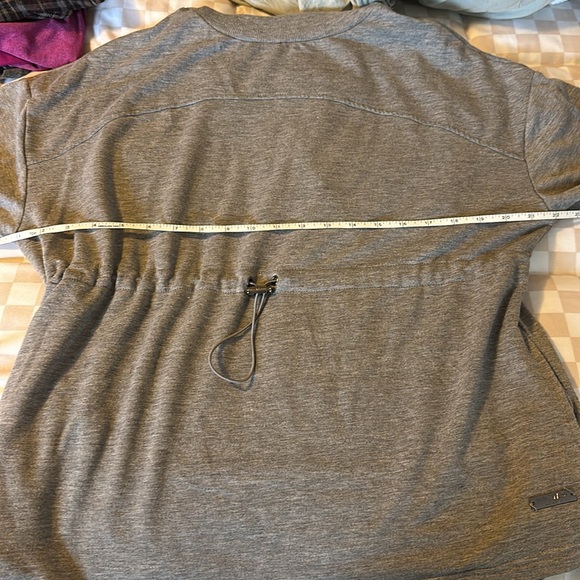 Grey Nine West active pull over sweatshirt - Picture 7 of 7